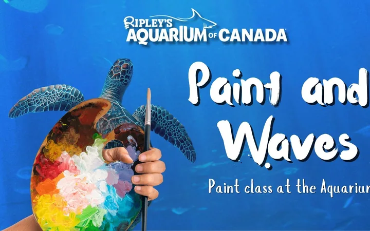 Paint and Waves: An Ocean-Inspired Paint Night