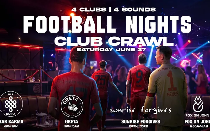 Toronto Soccer Club Crawl: Knockout Saturday · Football Nights ·