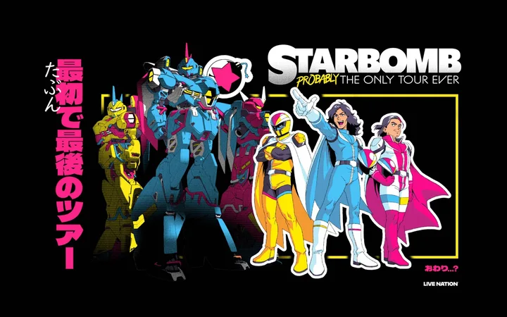 Starbomb featuring DJ Commander Meouch – Probably The Only Tour Ever
