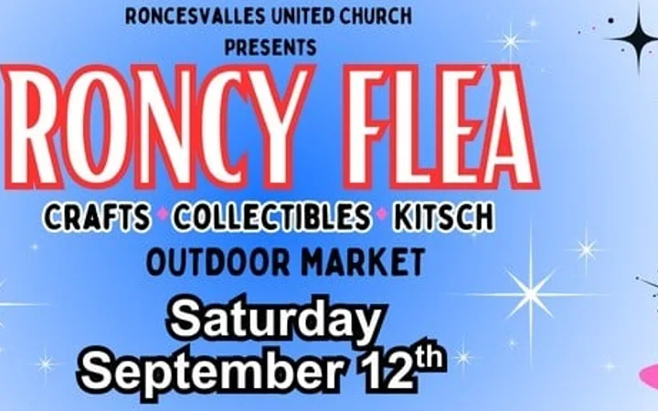 Roncy Flea-September Edition