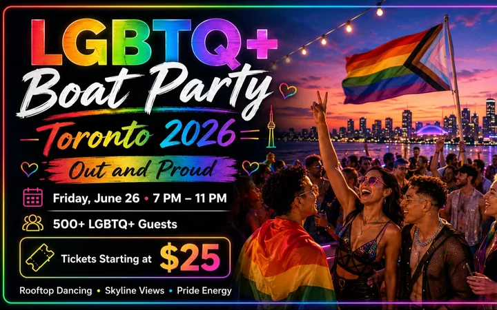 TORONTO PRIDE BOAT PARTY 2026 | OFFICIAL PARTY