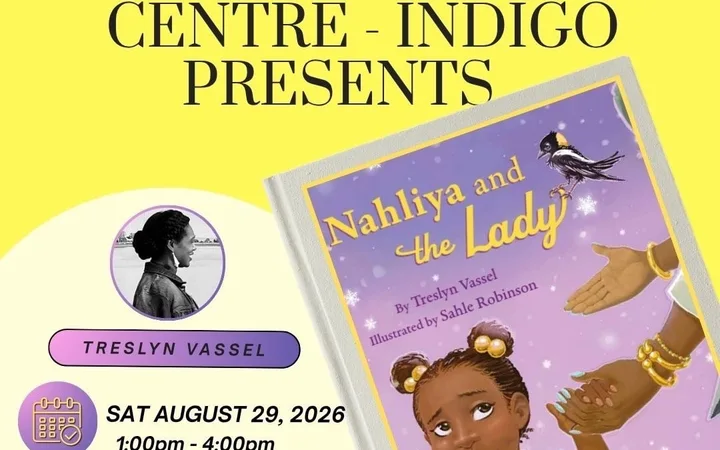 INDIGO EATON CENTRE PRESENT CHILDREN'S AUTHOR TRESLYN VASSEL