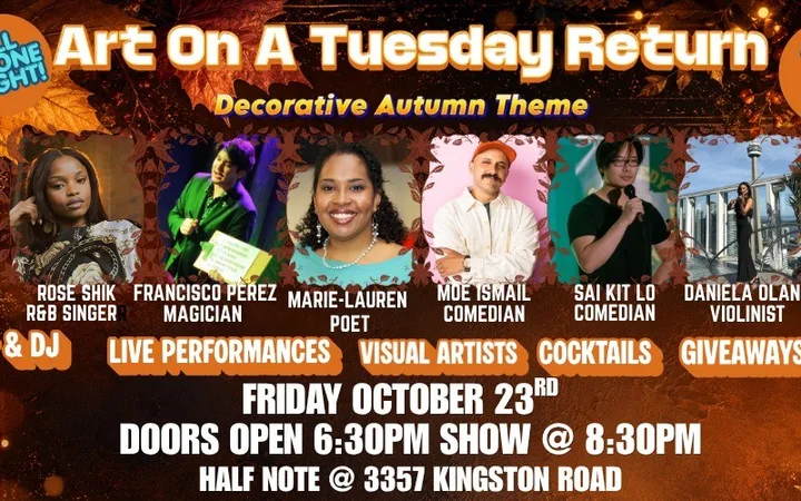 Return Of Art on a Tuesday/Show Fridays