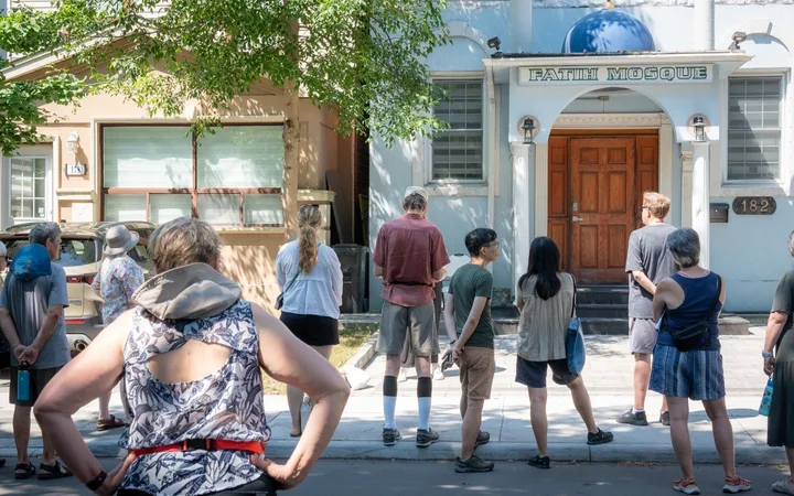 Tiny Houses of Faith Walking Tour