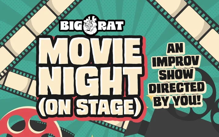 Movie Night (On Stage!) – An Improv Show Directed by YOU!