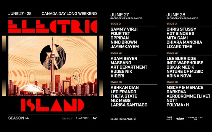 Electric Island | June 27-28 electronic music concert series