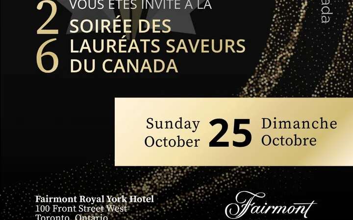 Taste Canada Awards Soiree