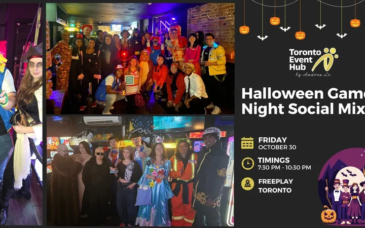 🎃Halloween Game Night Social Mixer