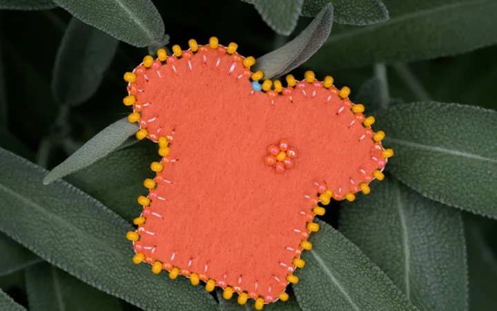 Indigenous Beading Workshop: Orange Shirt Pin