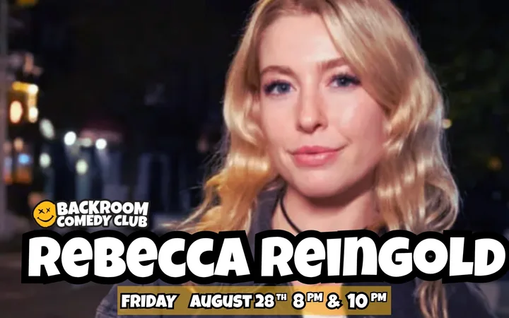 REBECCA REINGOLD @ Backroom Comedy Club #One Night Only!