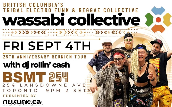 Wassabi Collective with DJ Rollin' Cash at BSMT254