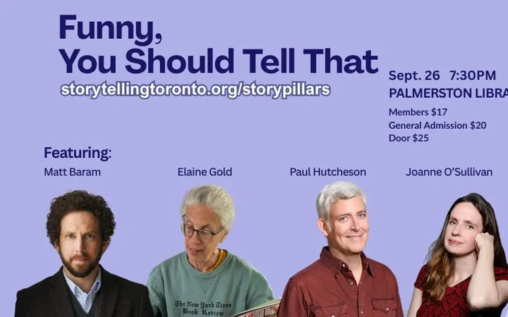 Story Pillars: Funny You Should Tell That