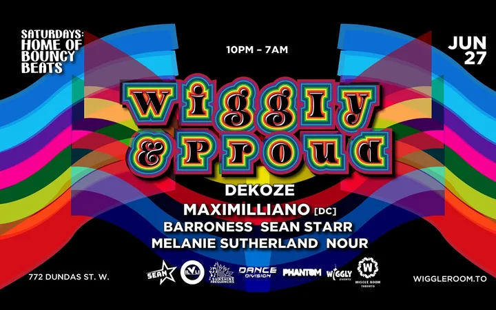 Wiggly & Proud 8: Toronto's most infamous Pride Party [10pm-7am]