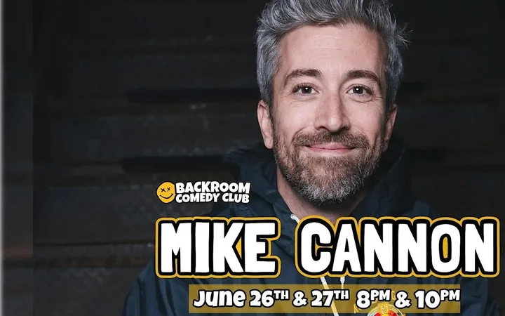 Mike Cannon Live in Toronto | 4 Shows Only @ Backroom Comedy Club