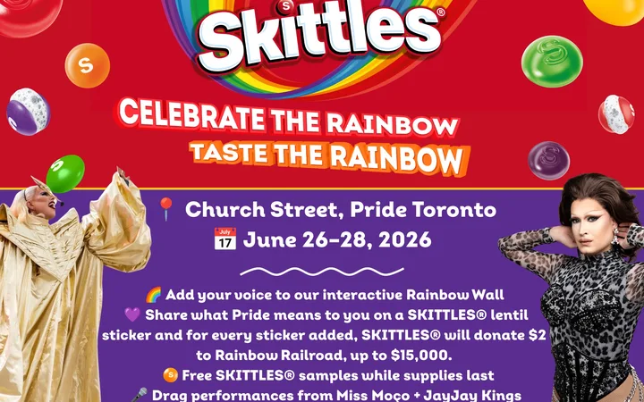 Celebrate the Rainbow with SKITTLES®