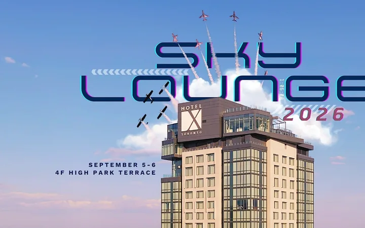 The Sky Lounge Experience at Hotel X Toronto (Snowbirds Farewell)