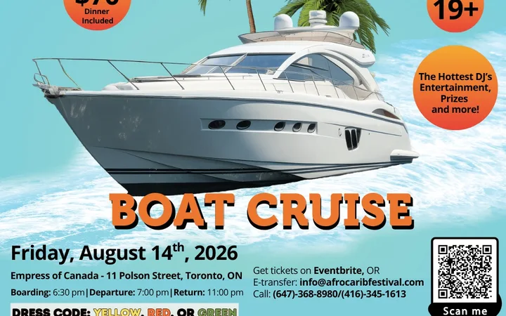 Afro-Carib Fest Boat Cruise 2026