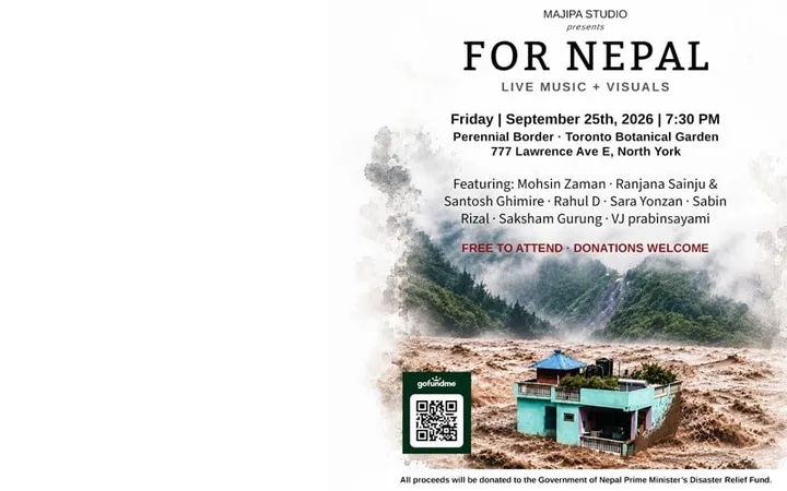 FOR NEPAL | Live Music + Visual Projection