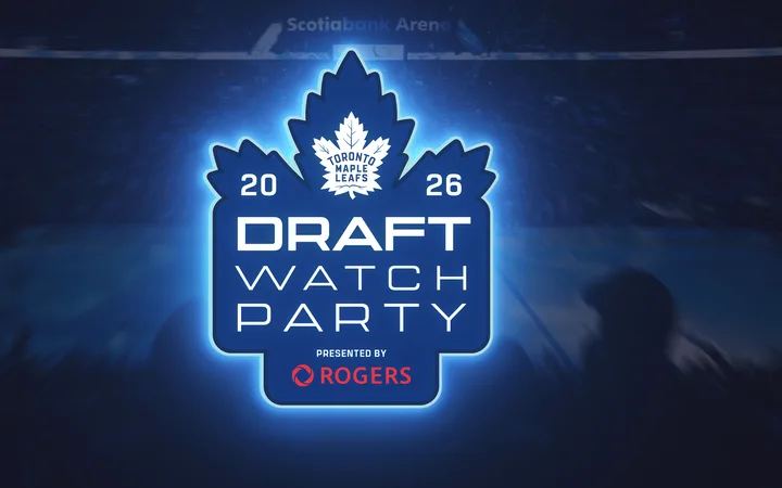 2026 Leafs Draft Watch Party Presented by Rogers