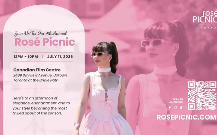 Rosé Picnic: Toronto’s Largest Premium Picnic
