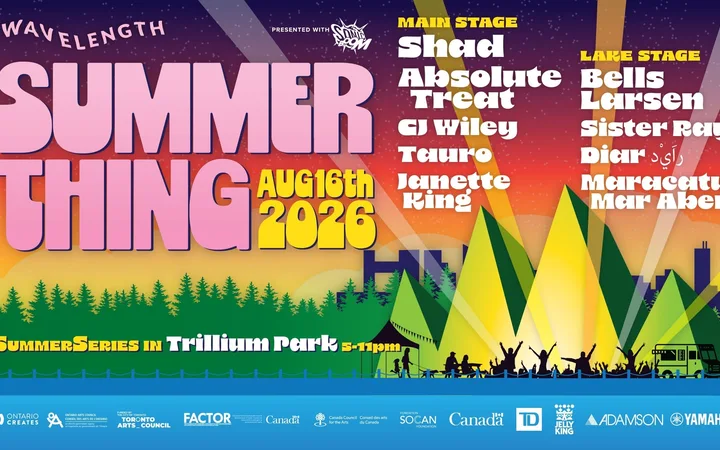 Wavelength Summer Thing 2026 feat. Shad, Absolute Treat + more!
