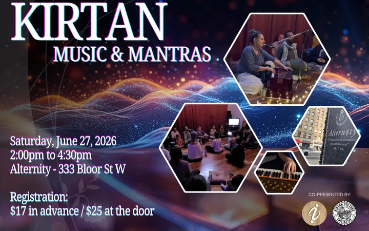 Kirtan: Music & Mantras at Alternity