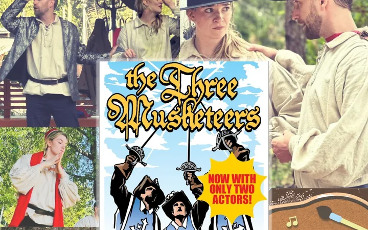 The Three Musketeers at Guild Festival Theatre's Family Fest