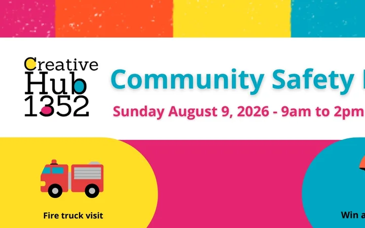 Community Safety Day at Lakeview's Farmer's Market